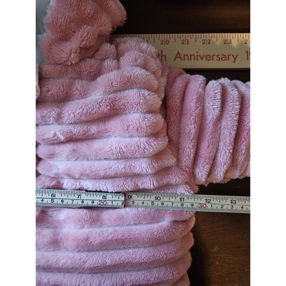 Adorable Koala Baby 1-Piece Pink Plush Hooded Pram Suit/Jumper-Size 18-24 Months - Picture 11 of 12